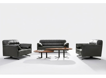 Modern designer sofa set couch upholstery set luxury leather sofas 3+1+1