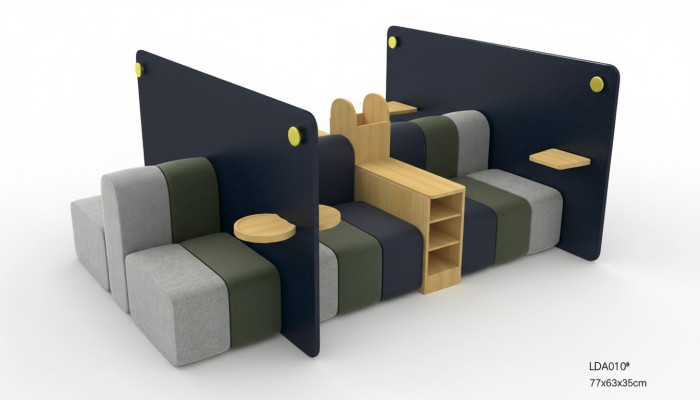 Waiting room furniture seating suite hotel office law firm practice furnishings textile new