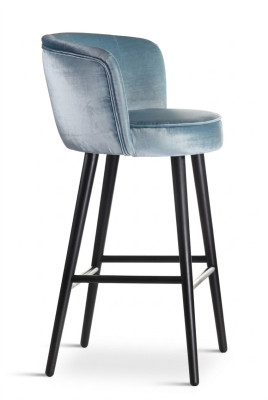 Chesterfield bar stool chairs counter armchair luxury upholstery.