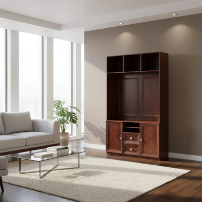 TV cabinets television office wall cabinet furniture brown living room