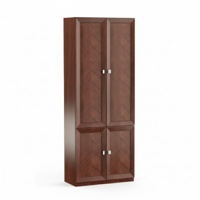 Display cabinet glass cabinet living room shelf wood cabinet system shelves