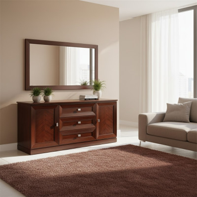 Designer RTV TV cabinet side low board cupboard living room shelf luxury