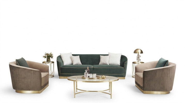 Classic living room sofa set couch seating group upholstered groups sofa