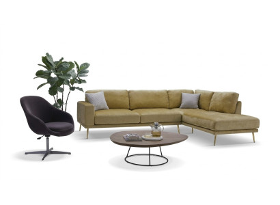 Designer fabric corner sofa L-shape sofa couch design upholstery textile decor modern