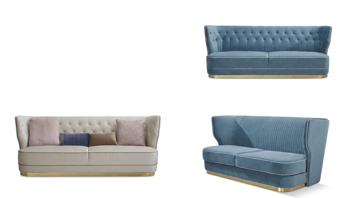 Sofa 3-seater fabric sofas luxury designer couch new sofa luxury upholstered sofas