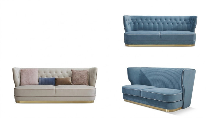 Sofa 3-seater fabric sofas luxury designer couch new sofa luxury upholstered sofas