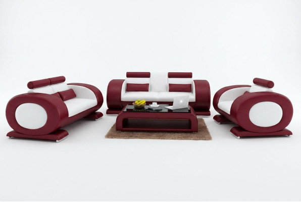 Sofa set designs sofas upholstery couches leather 3-1-1 seaters new