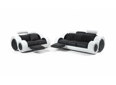 Leather sofa couch set new 3+2 seater set design modern sofa
