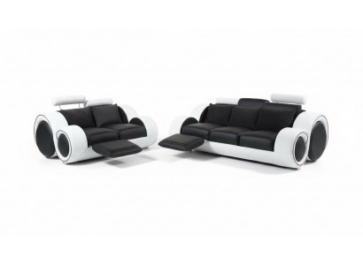 Leather sofa couch set new 3+2 seater set design modern sofa