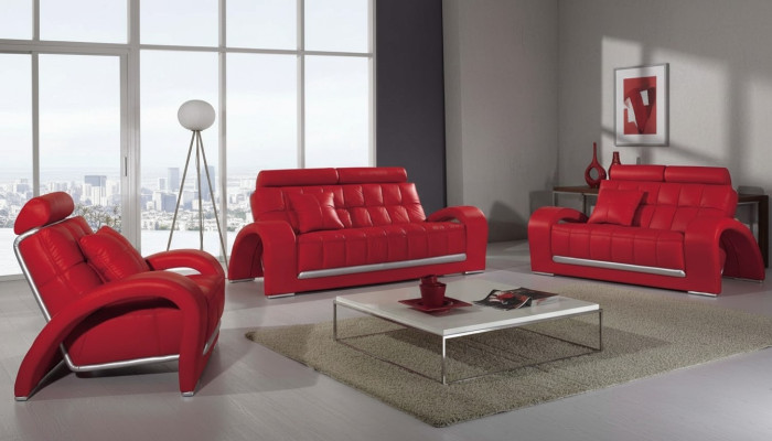 Leather sofa couch suite new 3+2 seater set design modern sofa