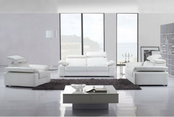 Design couches sofas upholstery leather 3+1+1 seater sofa set ensemble set