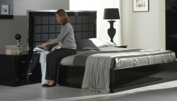 Box spring bed design upholstered bed bed beds hotel hotel bed Italian furniture