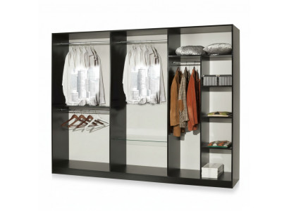 Classic modern style wardrobe closet wood wardrobe cabinets furniture new