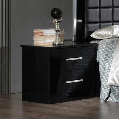 Night table console side sleep designer room tables consoles metal gloss