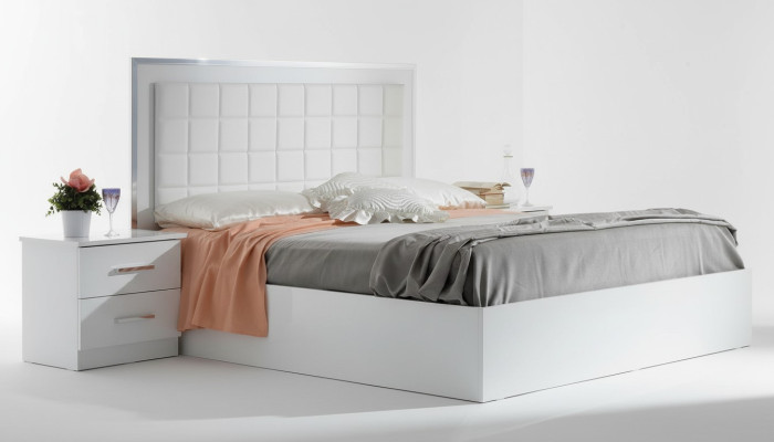 Classic bed hotel beds upholstered bed double bed 160x200 or 180x200cm new