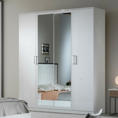 Classical style wardrobe closet wood wardrobe cabinets