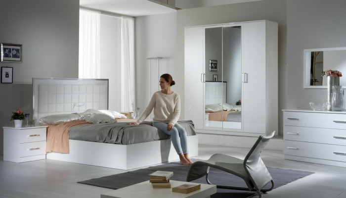 Luxury wardrobe designer high-gloss wardrobes classic cupboards