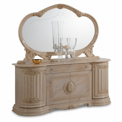 Dressers Sideboards Living Room Buffet Mirror Italian Furniture 2-piece Set New