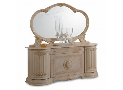 Dressers Sideboards Living Room Buffet Mirror Italian Furniture 2-piece Set New