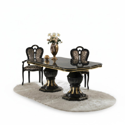 Italian designer furniture table armchair dining room classic furniture tables new