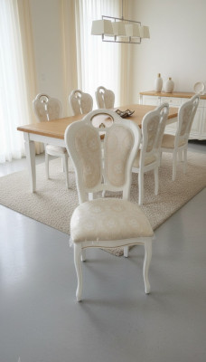 Luxury 1x chair dining room chair kitchen chairs upholstered chair living room chair