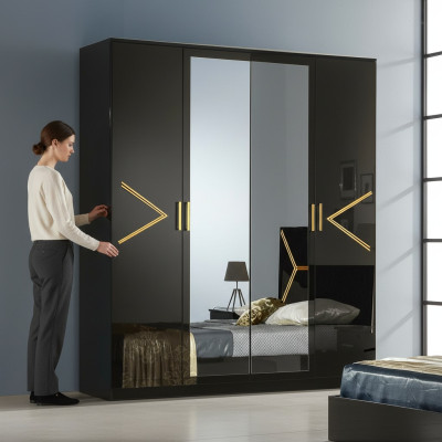 Classic cabinets wardrobe wall unit wardrobe bedroom furniture new