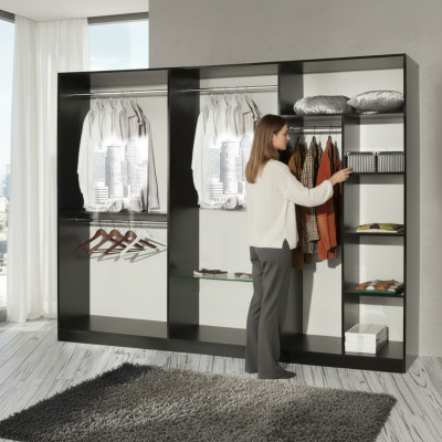 Wardrobe Modern XXL Cabinet Italian Furniture Bedroom Wardrobes New