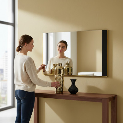 Classic Style Modern Wood Floor Mirror 110 * 4 Mirror Bedroom New