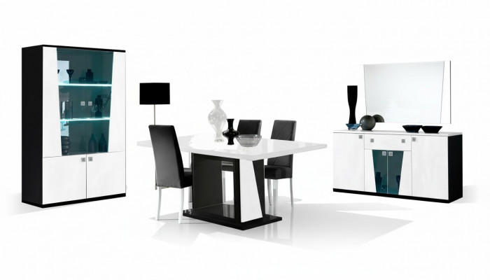 Luxury furniture chair chairs set dining room dining table 8-piece set table new