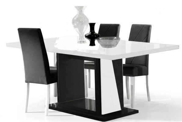Modern dining table, tables, wooden table, dining room 140/180x90cm, extendable, new.