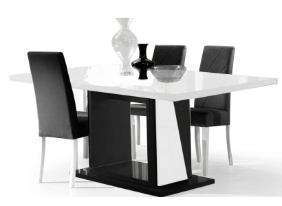 Modern dining table, tables, wooden table, dining room 140/180x90cm, extendable, new.