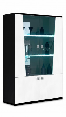 Modern wooden display cabinet glass cabinet Italy