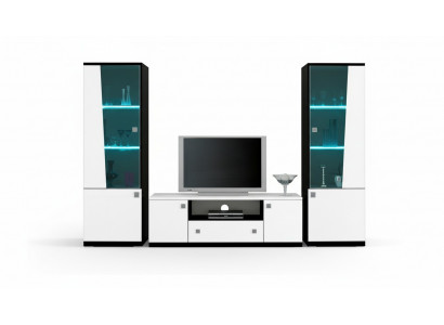 Modern living room wall cabinet sideboard RTV shelf walls cabinet 3-piece set new