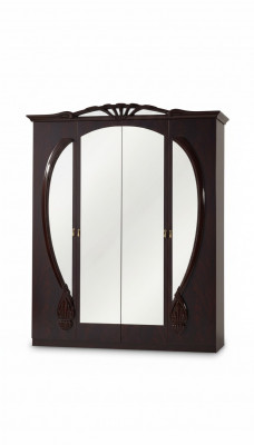 Luxury wardrobe designer high-gloss wardrobes furniture living wood new
