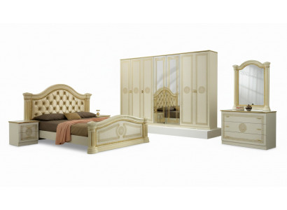 Bedroom bed Chesterfield double beds upholstery Chesterfield Baroque Rococo