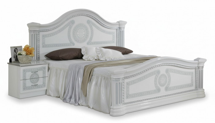 Designer bed bedroom classic beds wood hotel luxury upholstery seating new