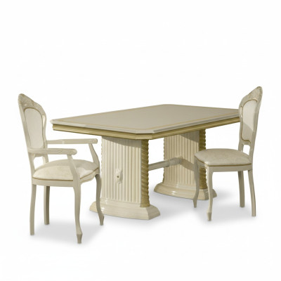 Style dining table real wood classical designer tables Italian furniture