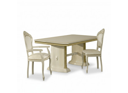 Style dining table real wood classical designer tables Italian furniture