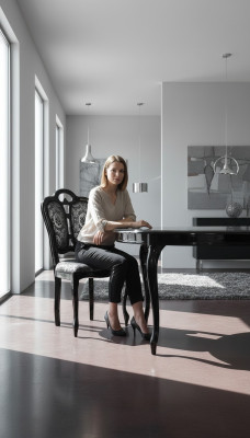 Chair Black Silver Design Living Room Dining Room Wood Chairs Upholstery Made in Italy