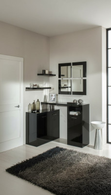 Hallway wardrobe console table entrance console tables wall dressers high gloss new