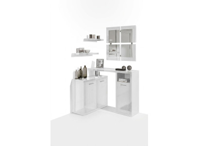 Hallway wardrobe console chest of drawers table entrance console tables wall high gloss new