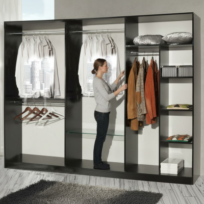Luxury Wardrobe Designer High Gloss Wardrobes Furniture Living Wood New