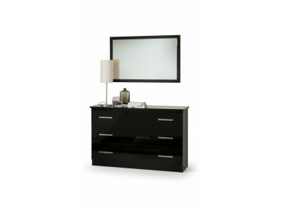 Buffet Sideboard Dresser Mirror Genuine Handcrafted Wood Shelf 2-piece Shelves Dressers