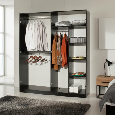Clothes Closet Designer High Gloss Wardrobes Furniture Living Wood High Gloss