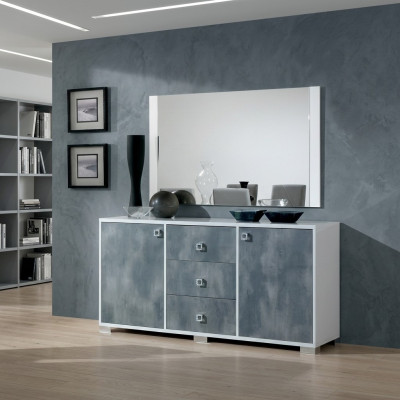 Modern dressers 2-piece set style: Modern dresser + mirror Italian furniture