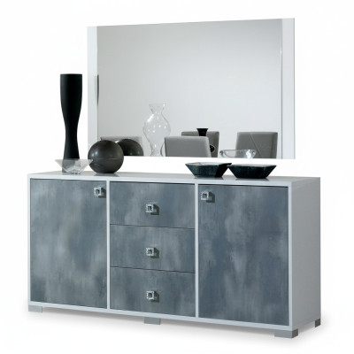 Modern dressers 2-piece set style: Modern dresser + mirror Italian furniture