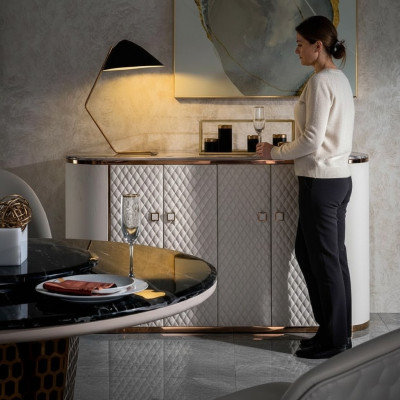 Chest cabinet side low board chests designer noble luxury