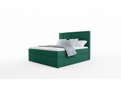 Luxury velvet bed, 180x215, classic bedroom, Italian furniture.
