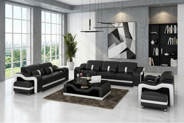 Sofa set 3+1 seater design couch upholstered sofas modern suite group