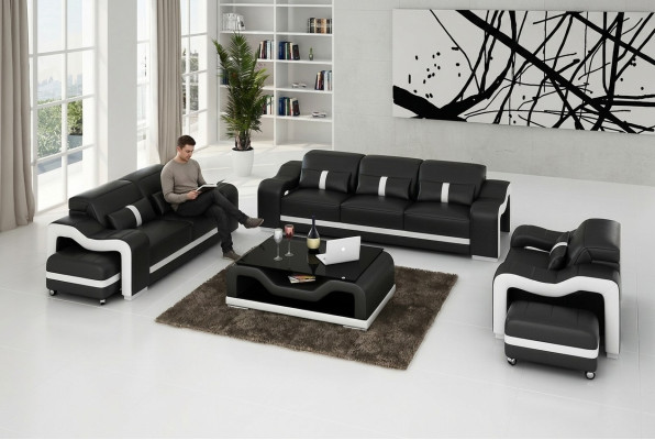 Sofa set 321 seating set design sofas upholstery couches leather relax